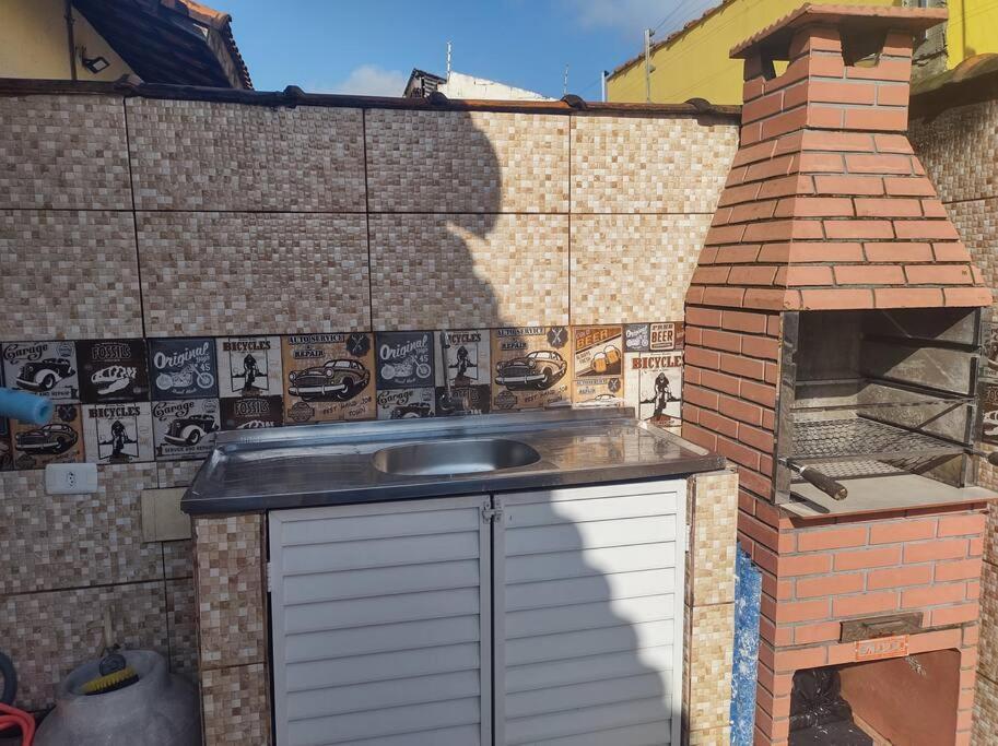 Casa Cond Fechado Com Piscina Diaria Gratis Villa Itanhaem Exterior photo